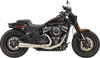 BASSANI XHAUST Road Rage III 2-Into-1 Exhaust System for Motorcycles - Stainless Steel, Part 1S72SSE