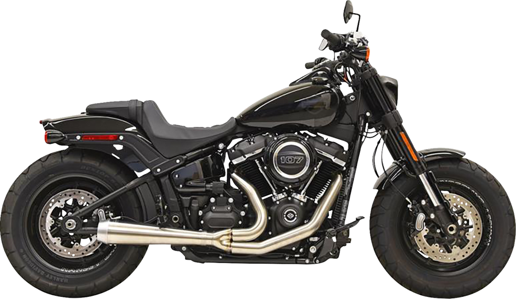 BASSANI XHAUST Road Rage III 2-Into-1 Exhaust System for Motorcycles - Stainless Steel, Part 1S72SSE