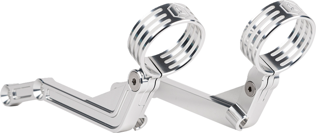 Legend Suspension Revo ARC External Reservoir Mounts for Harley-Davidson FL Touring Models (Part #1313-0246)
