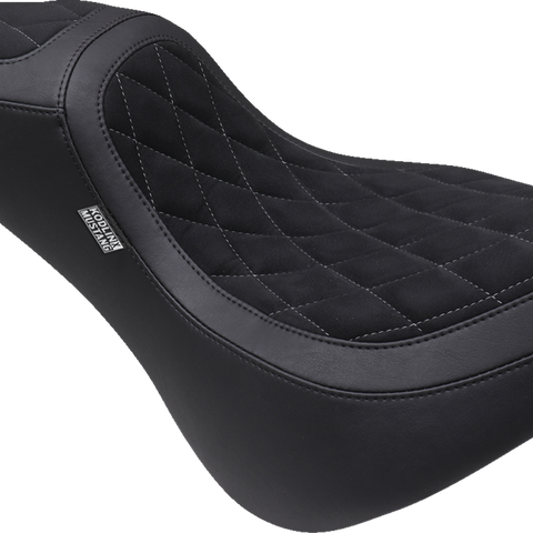 MUSTANG Signature Series Fastback* - Vinyl/Alcantara? - Diamond Stitch w/ Gun Metal Thread - FX '18-'24 76321GM - Team Dream Rides