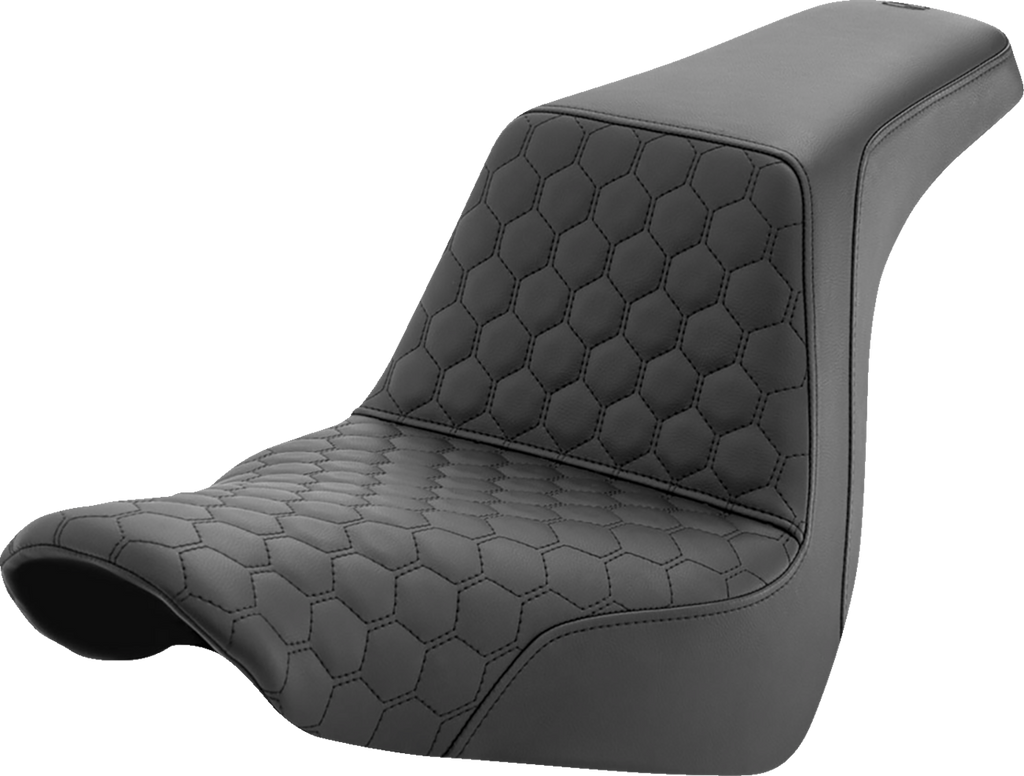 SADDLEMEN Step-Up Seat - Honeycomb - FL/FX '18-'23 818-29-177 - Team Dream Rides