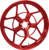 Arlen Ness Speed 5 Forged Wheel - Red Finish - 18x5.5 Inches, Part #71-586