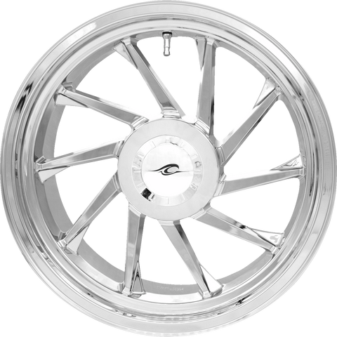 COASTAL MOTO Wheel - Hurricane 3D - Rear Right - Chrome - 18