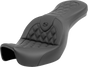 SADDLEMEN Roadsofa* Seat - Lattice Stitch - without Backrest - FXD '06-'17 806-04-182 - Team Dream Rides