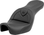 SADDLEMEN Roadsofa* Seat - without Backrest - Black/Black Stitching - FXD '06-'17 806-04-187 - Team Dream Rides