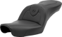 SADDLEMEN Roadsofa* Seat - without Backrest - Black/Black Stitching - FXD '96-'03 896-04-187 - Team Dream Rides