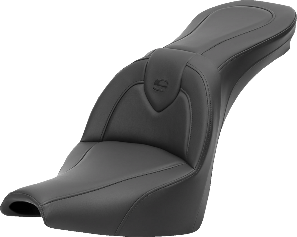 SADDLEMEN Roadsofa* Seat - without Backrest - Black/Black Stitching - FXBB/FXST '18-'23 818-30-187 - Team Dream Rides