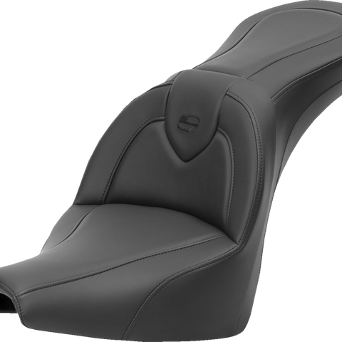 SADDLEMEN Roadsofa* Seat - without Backrest - Black/Black Stitching - FXBB/FXST '18-'23 818-30-187 - Team Dream Rides