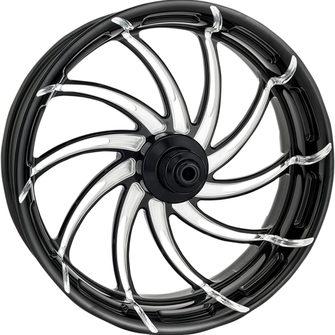 PERFORMANCE MACHINE (PM) Wheel - Supra - Rear - Single Disc/with ABS - Platinum Cut* - 18x5.5 - '09+ FL 12697814RSUPBMP - Team Dream Rides