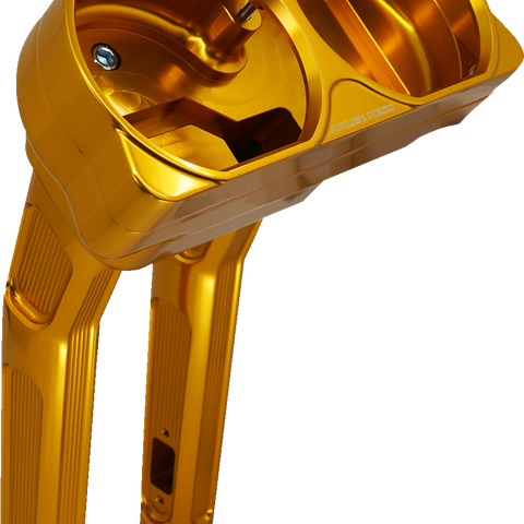 ARLEN NESS Method Kickback Handlebar Riser - 10 Inch - Gold Part 520-046
