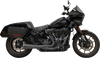 Bassani Xhaust Road Rage III 2-Into-1 Exhaust System for Harley Davidson - Part Number 1S81RBE