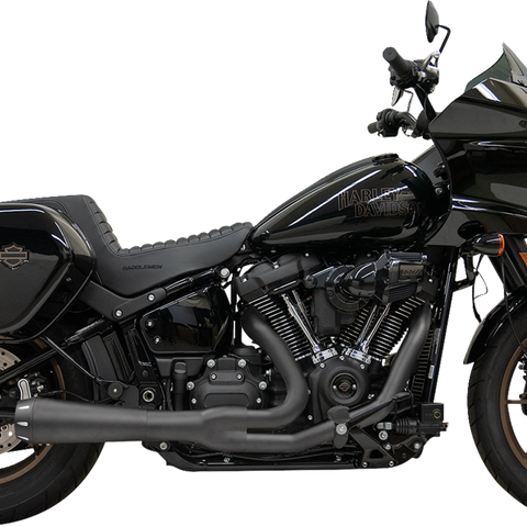 Bassani Xhaust Road Rage III 2-Into-1 Exhaust System for Harley Davidson - Part Number 1S81RBE