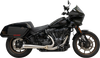 Bassani Xhaust 2-into-1 Road Rage III Exhaust System - 49-State Stainless - Part No. 1S81SSE