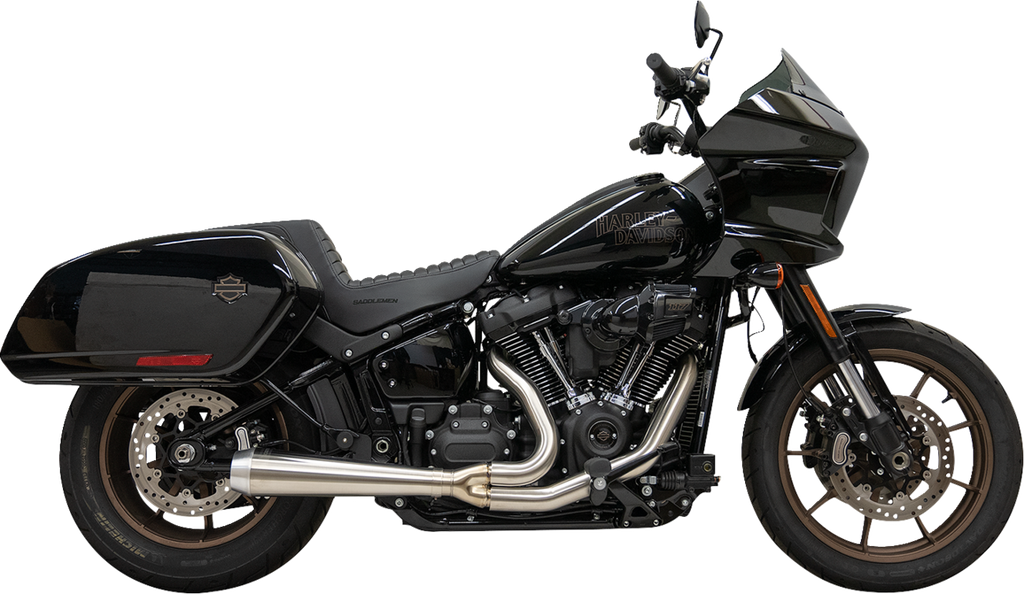 Bassani Xhaust 2-into-1 Road Rage III Exhaust System - 49-State Stainless - Part No. 1S81SSE