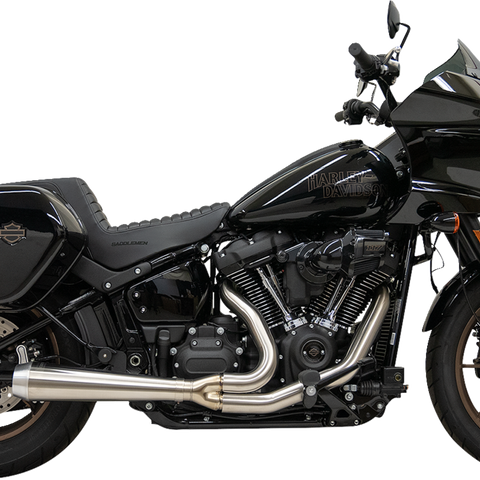 Bassani Xhaust 2-into-1 Road Rage III Exhaust System - 49-State Stainless - Part No. 1S81SSE