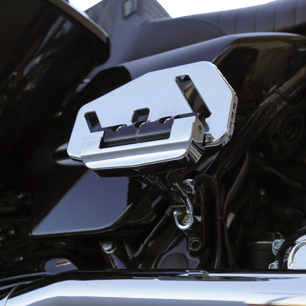 ARLEN NESS Forged Passenger Floorboard Mounts - Chrome 410-034 - Team Dream Rides