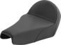 SADDLEMEN Solo Seat - Plain - XL '04-'22 807-11B-0040 - Team Dream Rides