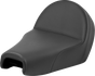 SADDLEMEN Solo Seat - Plain - XL '04-'22 807-03B-0040 - Team Dream Rides