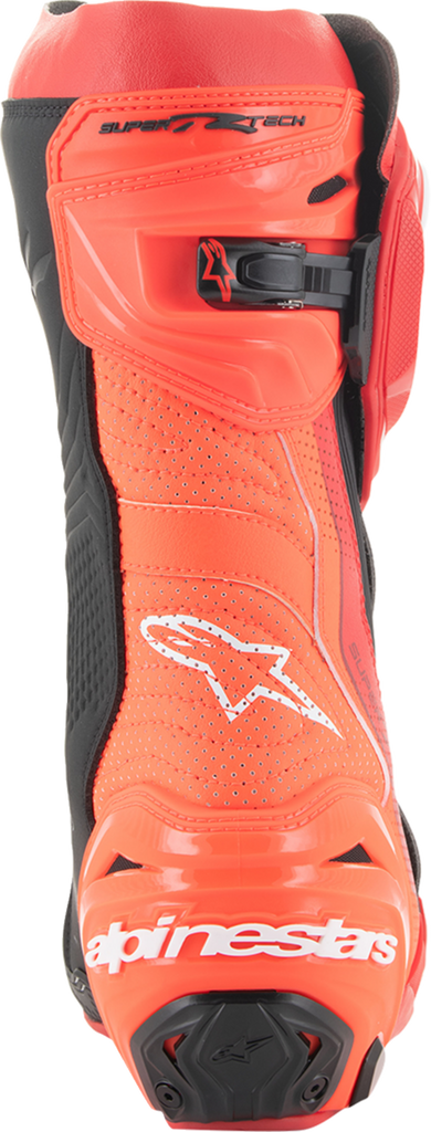 Alpinestars Supertech R Vented Motorcycle Boots - Red, US 8 / EU 42 - Part Number 2220121-3029-42