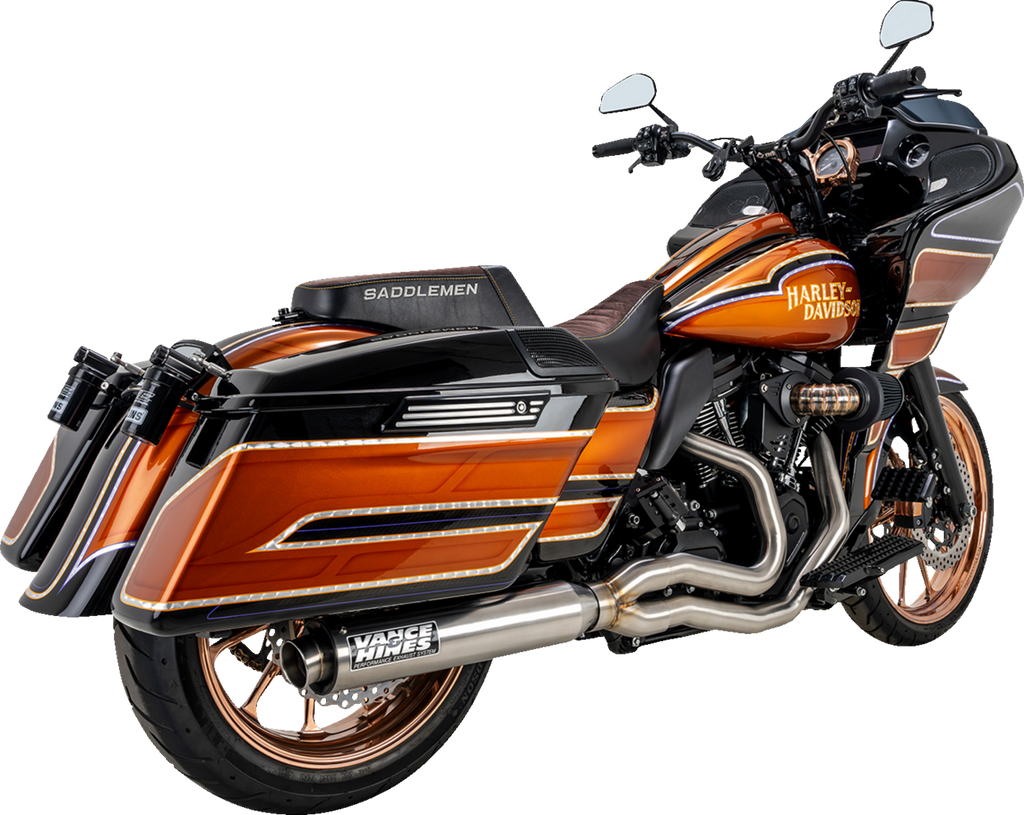 Vance & Hines 27345 Supersport PCX™ 2-Into-1 Exhaust System with Brushed Finish