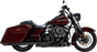 VANCE & HINES Twin Slash Slip-On Muffler - Black 46672 - Team Dream Rides