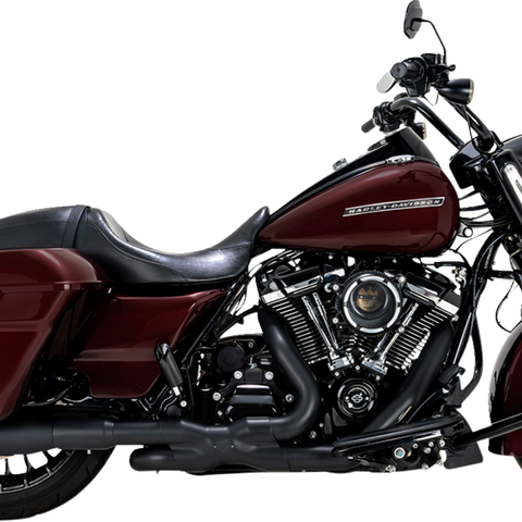 VANCE & HINES Twin Slash Slip-On Muffler - Black 46672 - Team Dream Rides