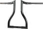 LA CHOPPERS Handlebar - Hammerhead - 16" - Black LA-7328-16B - Team Dream Rides