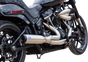 S&S CYCLE 2-into-1 Qualifier Exhaust System - 49-State - Silver 550-1103 - Team Dream Rides