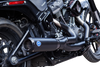 S&S CYCLE 2-into-1 Qualifier Exhaust System - Race Only - Black 550-1106 - Team Dream Rides