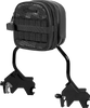 SADDLEMEN Fundamentals Sissy Bar Bag Black EX000978 with Expandable Zipped Pockets and MOLLE Compatibility