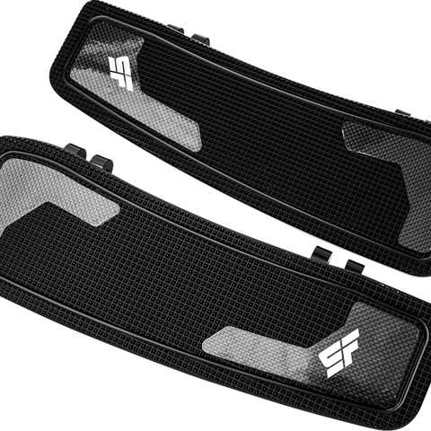 SLYFOX Floorboards - Black Anodized - Touring SF-905-00-1 - Team Dream Rides