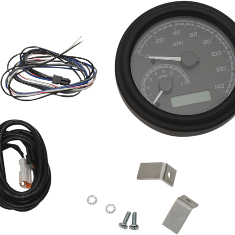 Dakota Digital MVX Series Analog Gauge System - Black/Gray/Black MVX-2011-KG-K