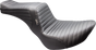 LE PERA Tailwhip Seat - Pleated Black for FLSL/FXBB '18-'23 - Part LY-580PT - Team Dream Rides