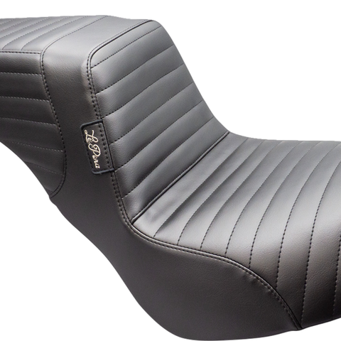 LE PERA Tailwhip Seat - Pleated Black for FLSL/FXBB '18-'23 - Part LY-580PT - Team Dream Rides