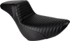 LE PERA Kickflip Daddy Long Legs Low Rider Seat - Pleated - Black - FL/FX '18-'23 LYR-590DLPT - Team Dream Rides