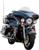 Klock Werks Flare Clear Windshield for 1996-2013 Harley-Davidson FLH, KWW-01-0701