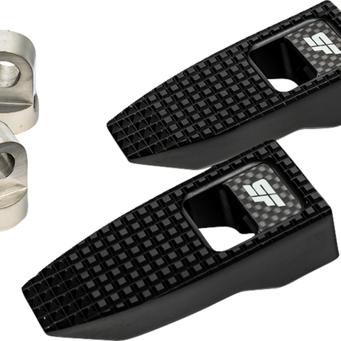 SLYFOX Speed Pegs - Black Anodized SF-903-00-1 - Team Dream Rides