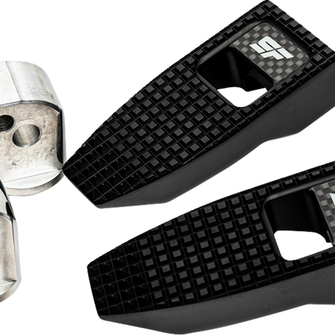 SLYFOX Speed Pegs - Black Anodized - Rear SF-903-02-1 - Team Dream Rides