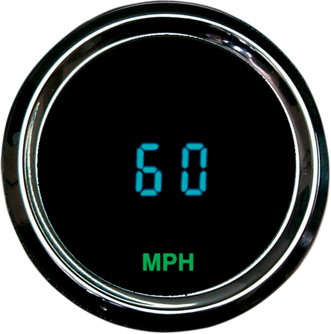 Dakota Digital HLY-3013 Round Digital Mini-Speedometer – 2-1/16 Inch, 225 MPH