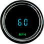 Dakota Digital HLY-3013 Round Digital Mini-Speedometer – 2-1/16 Inch, 225 MPH