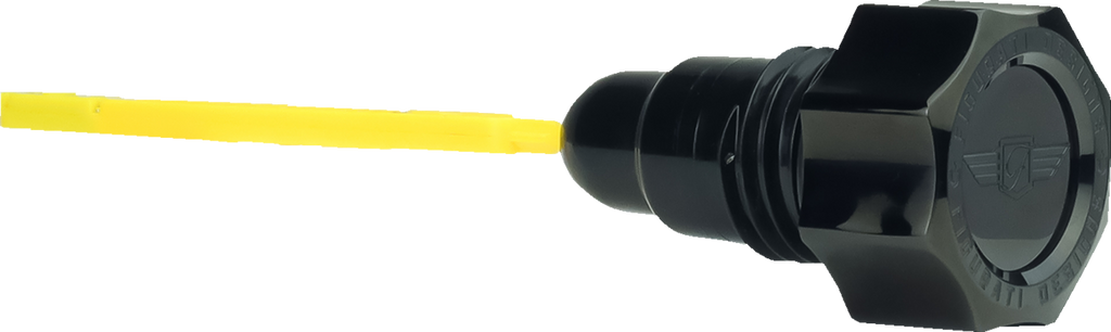 FIGURATI DESIGNS Oil Dipstick - Smooth - Black - Twin Cam FD01-MAGDSTC-SM-BLK - Team Dream Rides