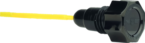 FIGURATI DESIGNS Oil Dipstick - Smooth - Black - Twin Cam FD01-MAGDSTC-SM-BLK - Team Dream Rides