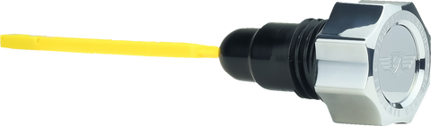 FIGURATI DESIGNS Oil Dipstick - Smooth - Polished - Twin Cam FD01-MAGDSTC-SM-SS - Team Dream Rides