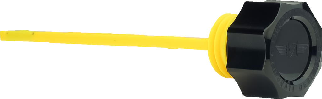 FIGURATI DESIGNS Oil Dipstick - Smooth - Black - M8 Touring/Trike FD01-MAGDSM8-SM-BLK - Team Dream Rides