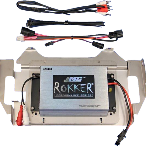 J & M 200 W Amplifier Kit - '14-'23 FLHX/FLHT/FLHCUTG JMA6-200HC14 - Team Dream Rides