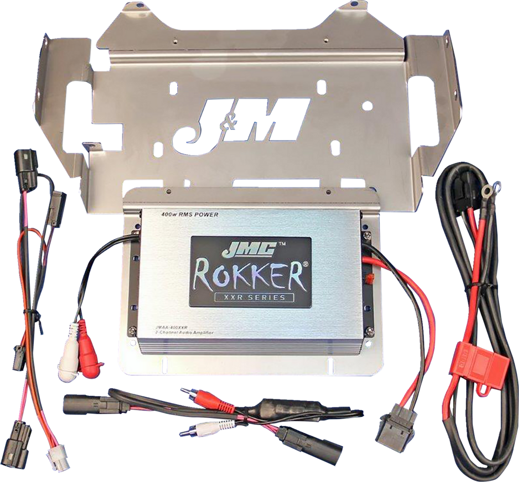 J & M 400 W Amplifier Kit - '14-'23 FLHX/FLHTK/FLHCUTG JMA6-400HC14 - Team Dream Rides