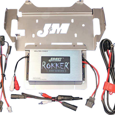J & M 400 W Amplifier Kit - '14-'23 FLHX/FLHTK/FLHCUTG JMA6-400HC14 - Team Dream Rides