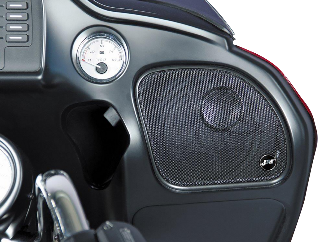 J & M 200 W 2-Channel Amplifier/Speaker Kit - '15-'23 FLTRX/FLTRU/RG3 RKT6-200HR15 - Team Dream Rides