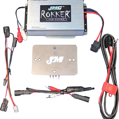 J & M 400 W Amplifier Kit - '15-'23 FLTRX/FLTRU/RG3 JMA6-400HR15 - Team Dream Rides