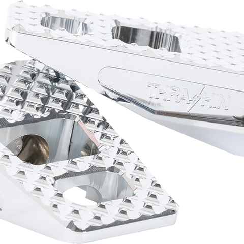 THRASHIN SUPPLY CO. P-54 Footpegs - Front/Rear - Chrome TSC-2020-3-D